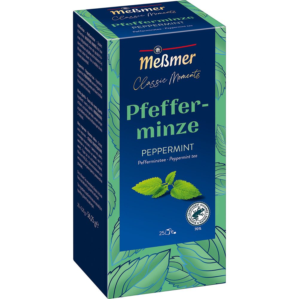 Meßmer Pfefferminze Tee 25 Stück à 2.25g