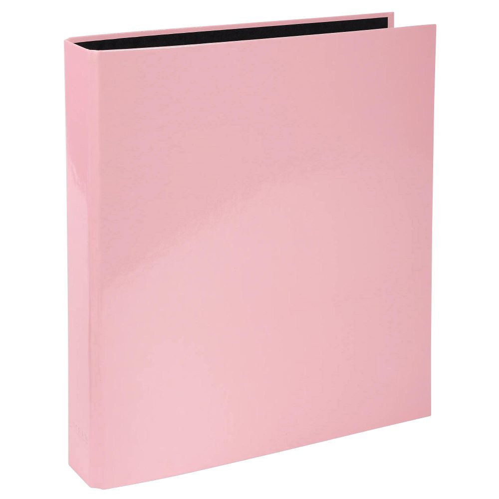 Exacompta Ringbuch 4 Ringe 25 mm Karton Pellic Pap DIN A4 Pink