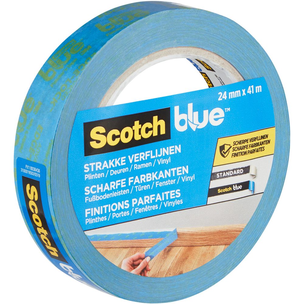 Scotch Malerabdeckband  Sharp Lines Blau 24 mm x 41 m