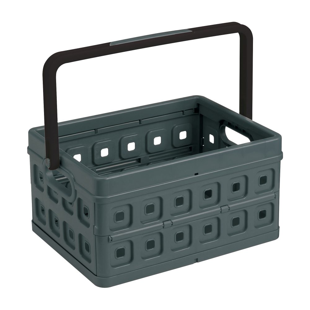 sunware Klappbox 57500636 Anthrazit Kunststoff 31,5 x 44 x 21 cm 24 L