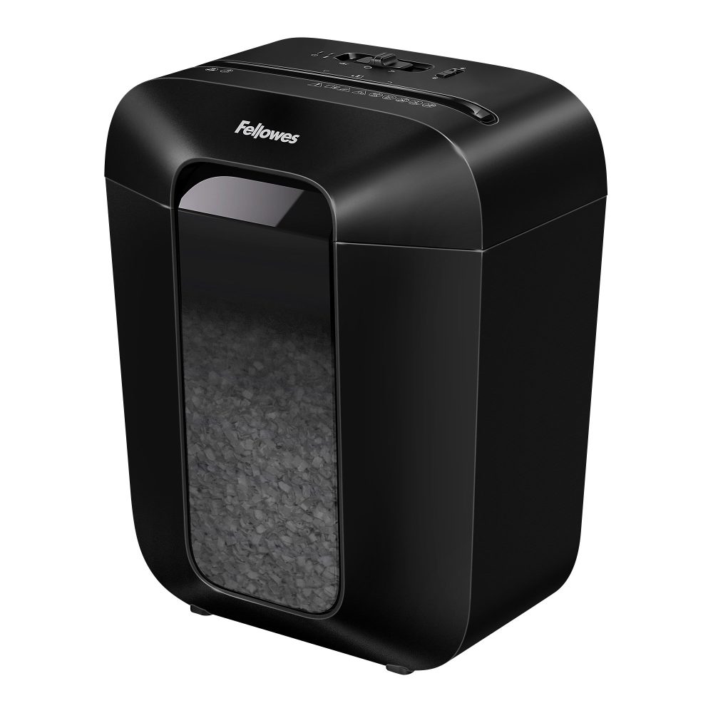 Fellowes Aktenvernichter LX41 Minischnitt Sicherheitsstufe P-4 8 Blatt