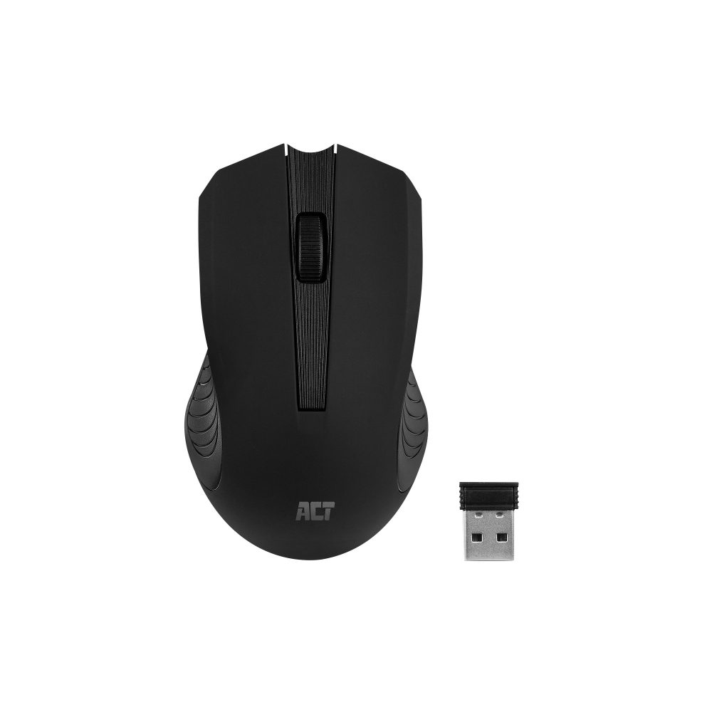 ACT AC5105 Maus Kabellos Schwarz Beihändig