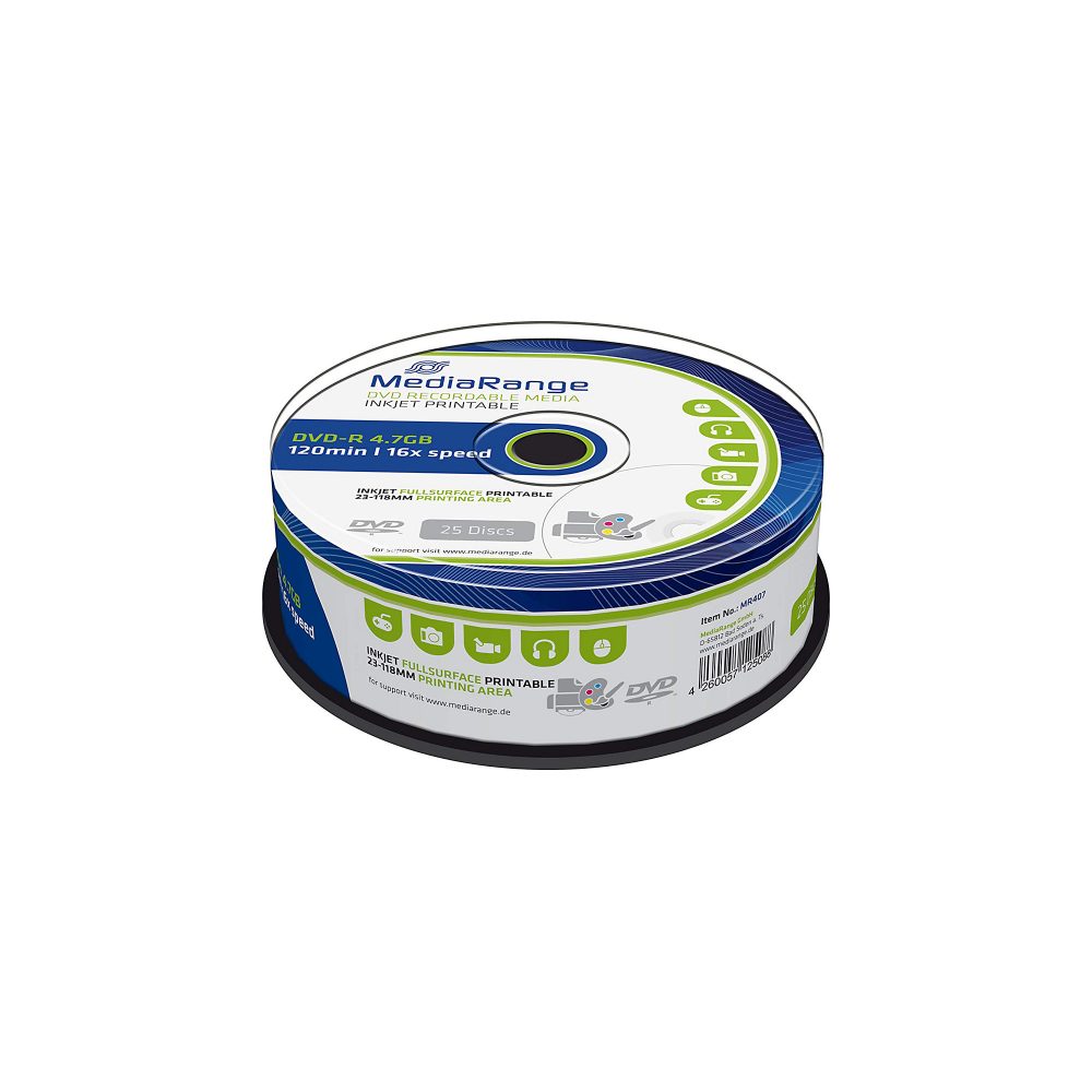 MediaRange DVD+R MR407