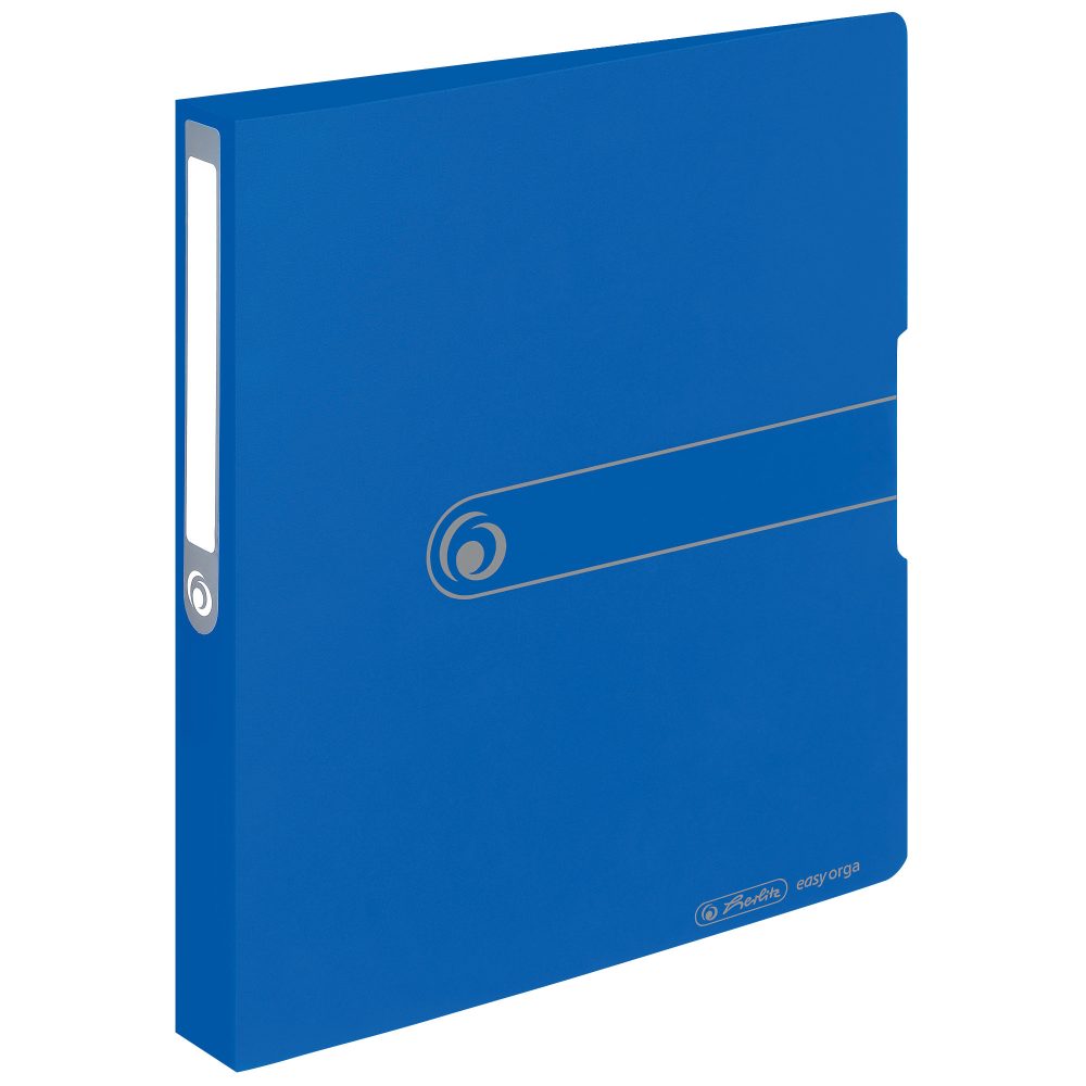 Herlitz Ringbuch 2 Ringe PP (Polypropylen) A4 Blau