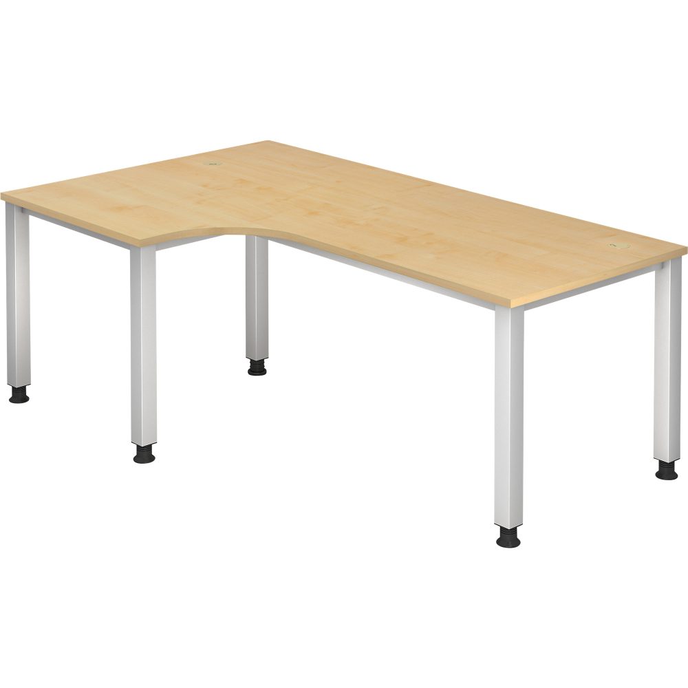 Hammerbacher Schreibtisch Q Serie Ahorn 1.200 x 2.000 x 685 mm VQS82/3