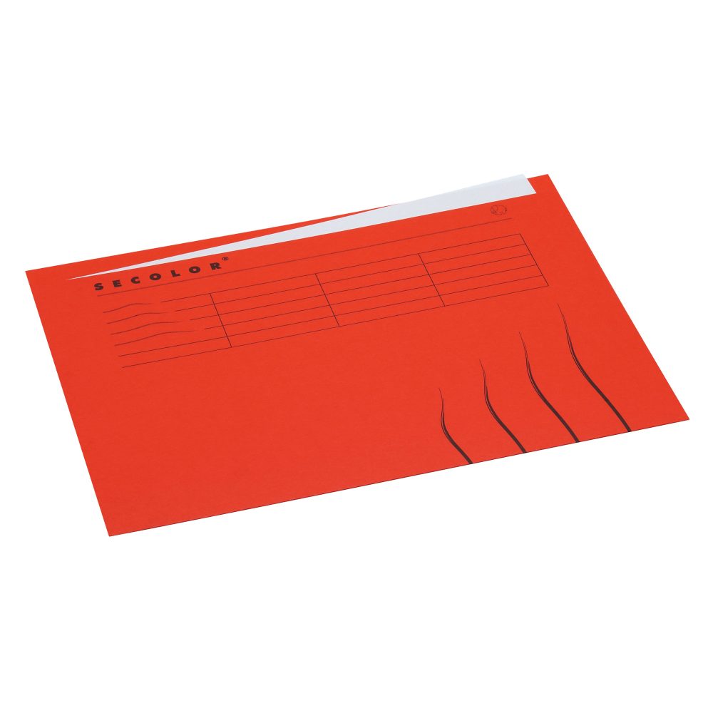 Djois Secolor Schnellhefter A4 Rot Papier 225 g/m²