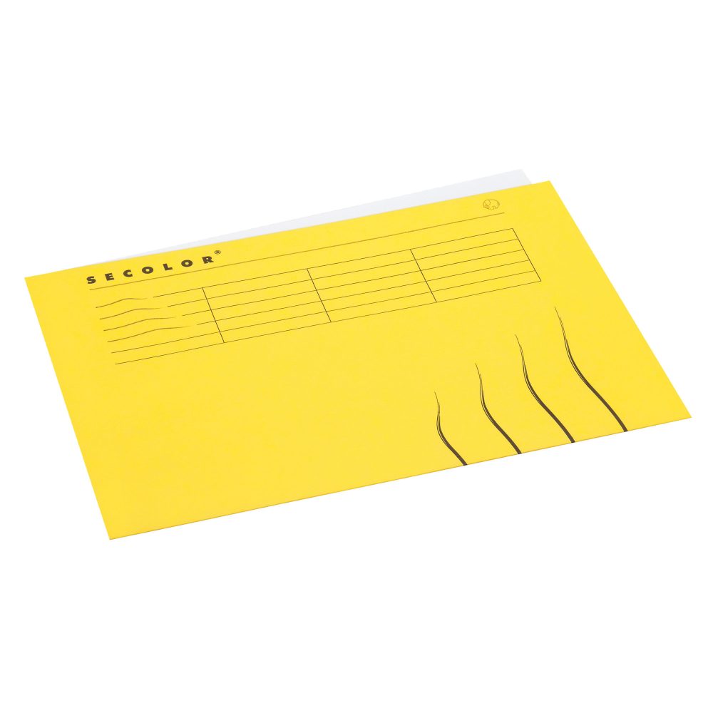 Djois Secolor Schnellhefter A4 Gelb Papier 225 g/m²