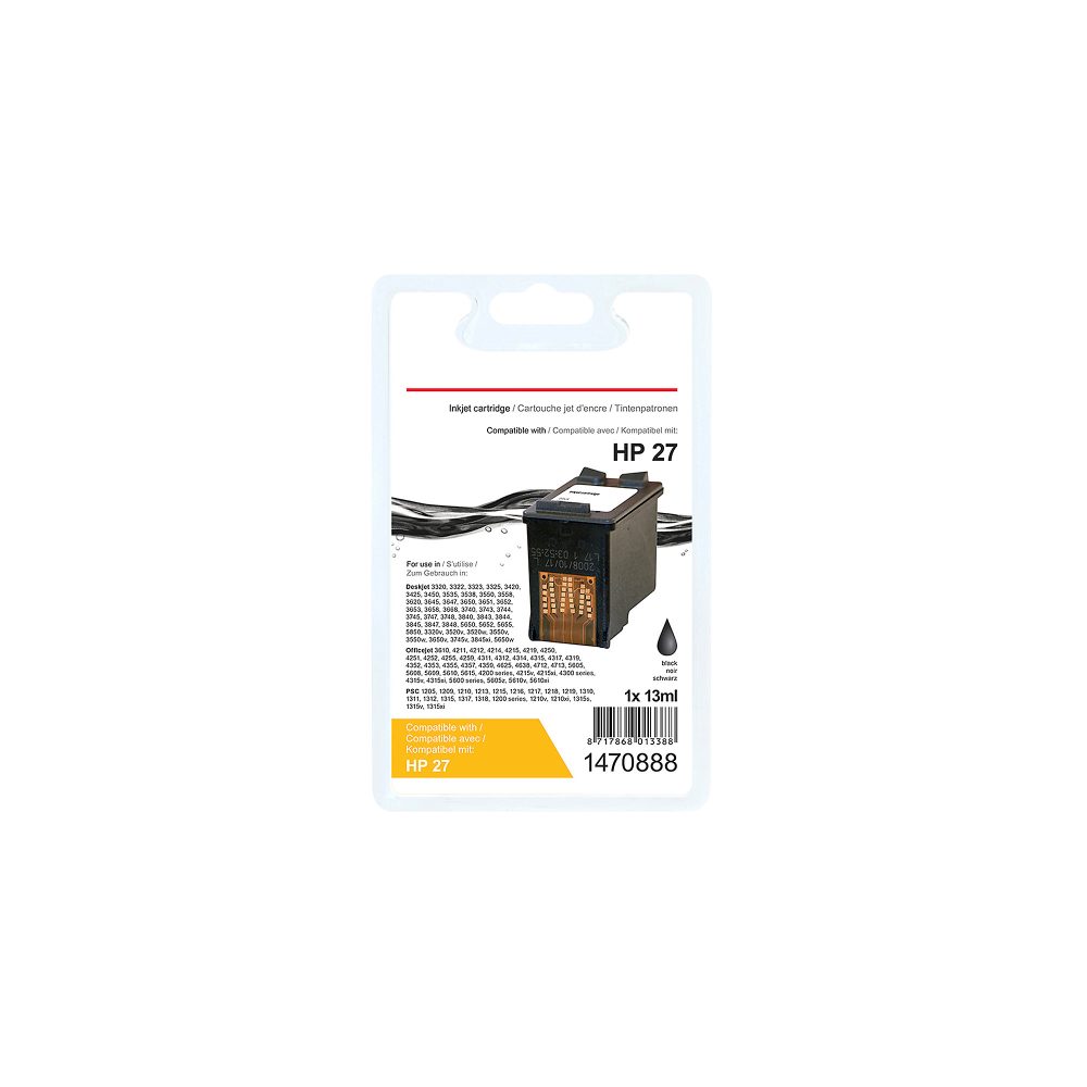 Office Depot Kompatibel HP Tintenpatrone C8727A Schwarz