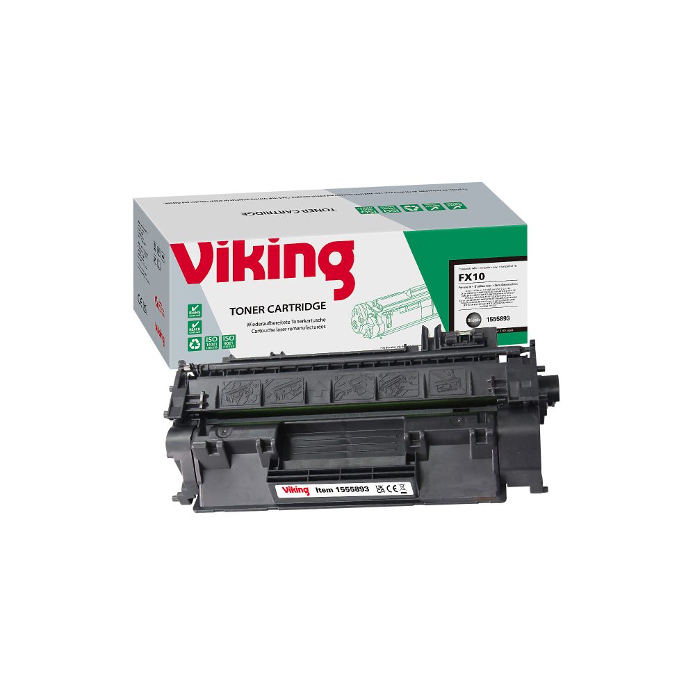 Viking FX-10 Kompatibel Canon Tonerkartusche Schwarz