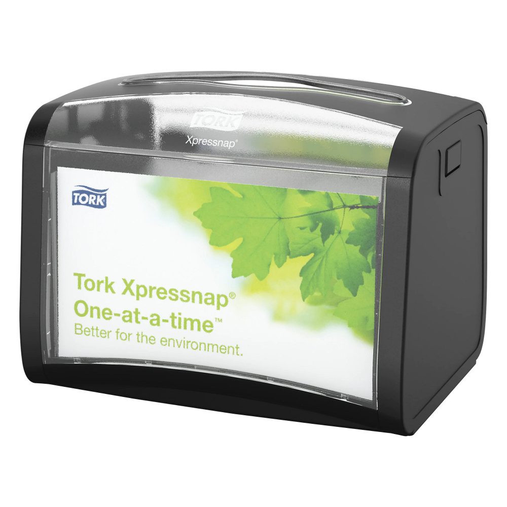 Tork Tischserviettenspender N4, N12 Xpressnap Plastik Schwarz