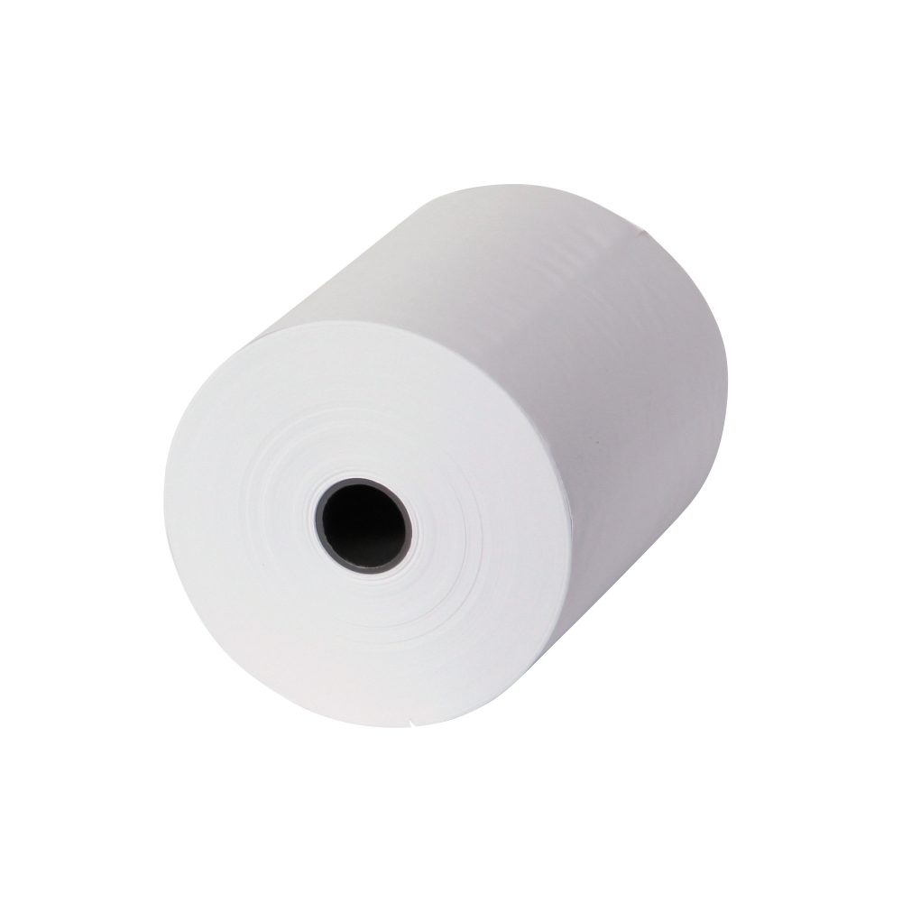 Niceday Additionsrollen 60 g/m² 76 mm x 40 m x 12 mm Kern (Ø) Weiss 5 Rollen