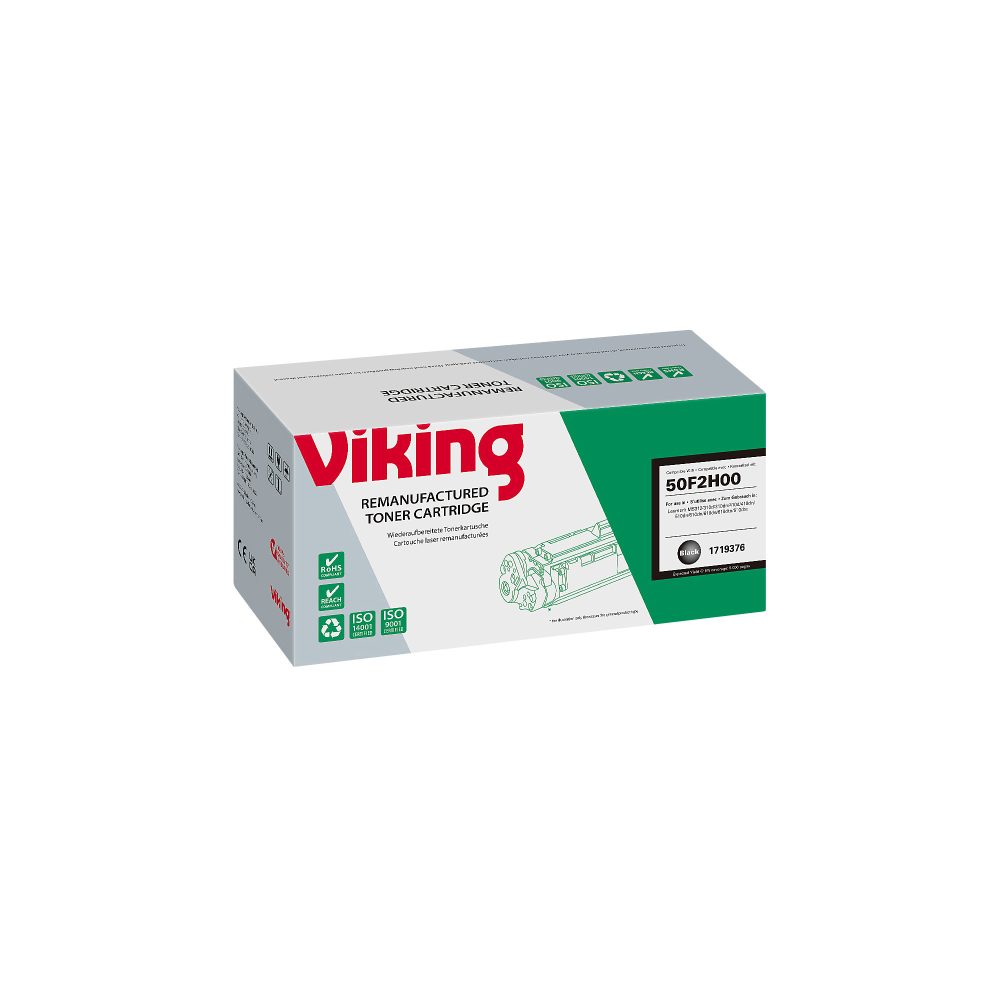 Kompatible Office Depot Lexmark 502H Tonerkartusche Schwarz