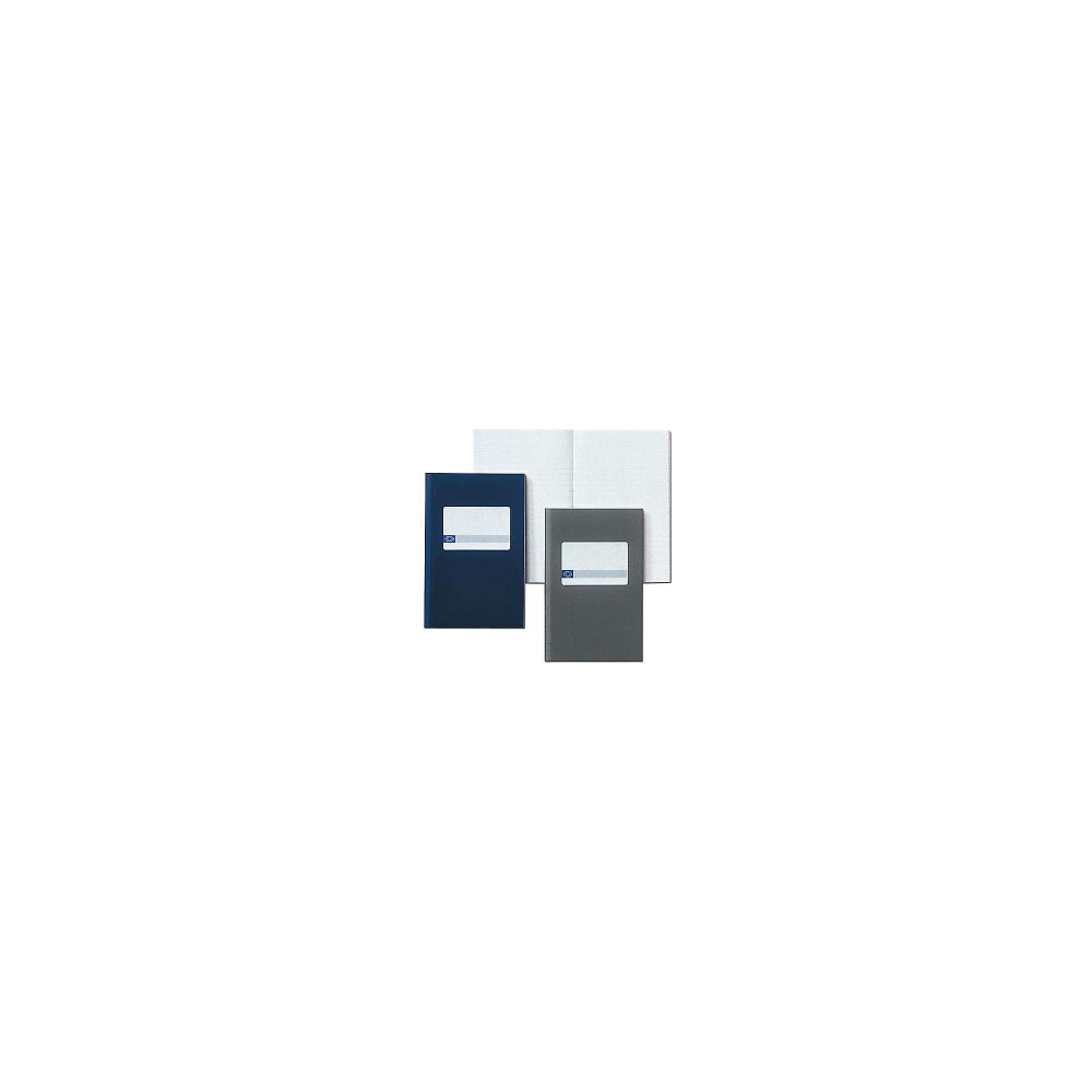Djois Atlanta 165 x 105 mm Gebundenes blaues Hardcover-Notizbuch Liniert  96 Blatt