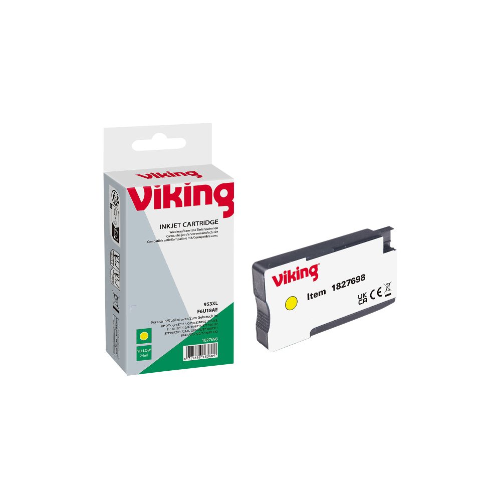Office Depot 953XL Kompatibel HP Tintenpatrone F6U18AE Gelb