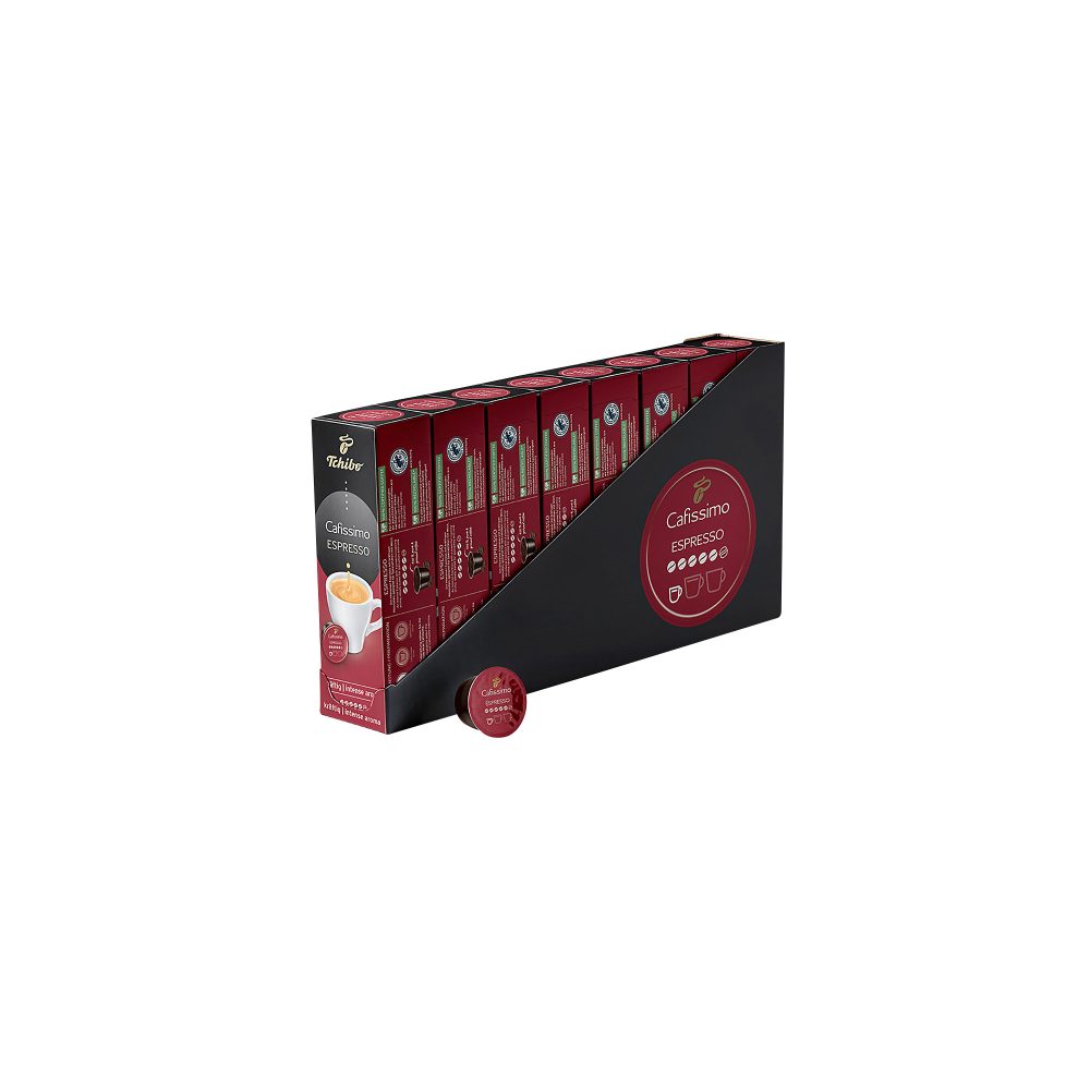 Tchibo Cafissimo Espresso kräftig Kaffeekapseln 80 Stück à 7.5 g