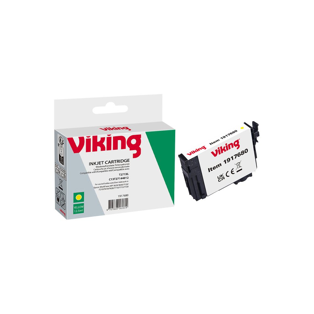 Office Depot 27XL Kompatibel Epson Tintenpatrone C13T27144012 Gelb
