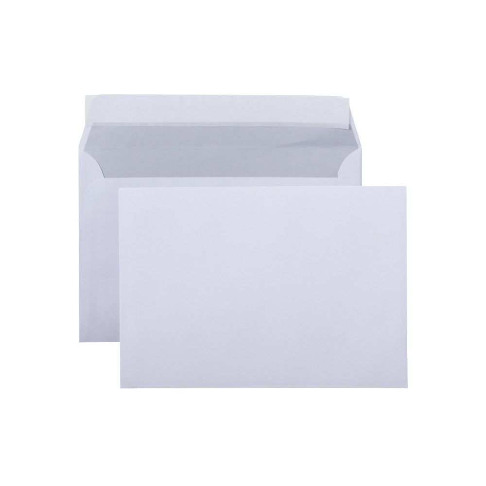 Viking Briefumschläge Ohne Fenster EA5 220 (B) x 156 (H) mm Abziehstreifen Weiss 80 g/m² 500 Stück