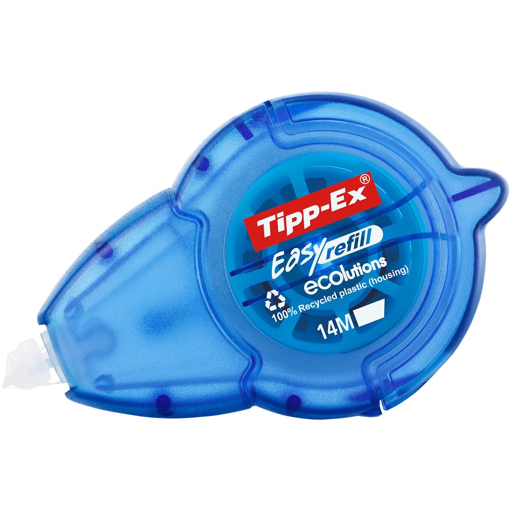 Tipp-Ex Recycelt 100% Korrekturroller ECOlutions Easy Refill 4,2 mm x 10 m