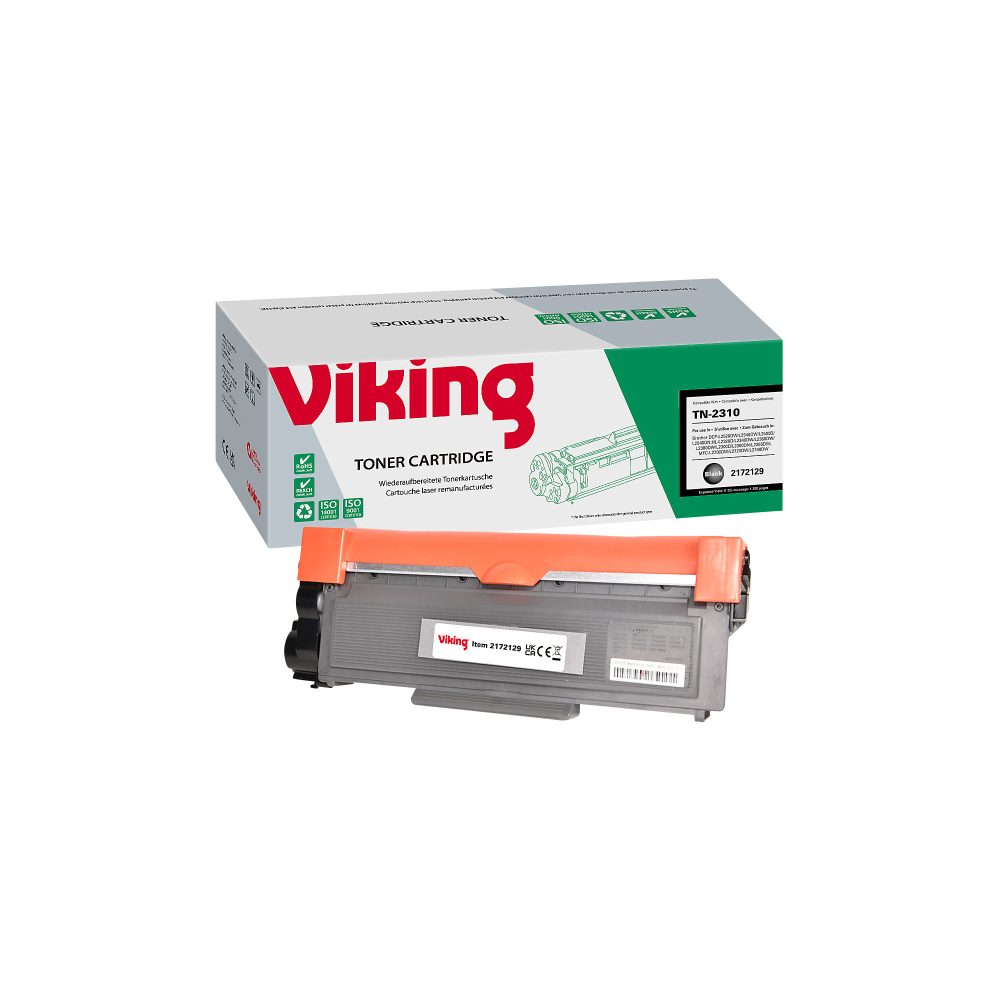 Viking TN-2310 Kompatibel Brother Tonerkartusche Schwarz