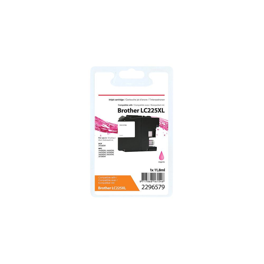 Office Depot LC225XL Kompatibel Brother Tintenpatrone Magenta