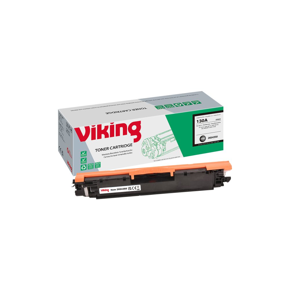 Viking 130A Kompatibel HP Tonerkartusche CF350A Schwarz