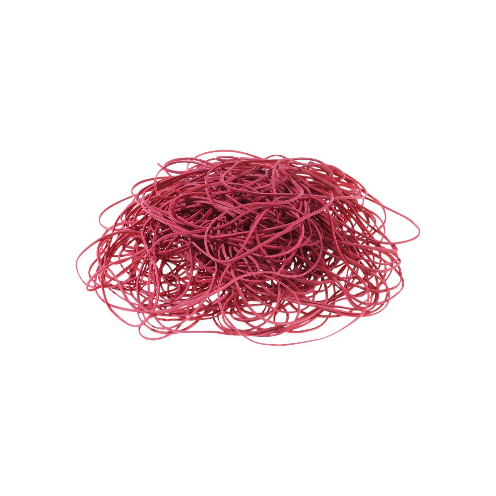Office Depot Gummibänder 150 x 1,5 mm Ø 100 mm Rot 500 g