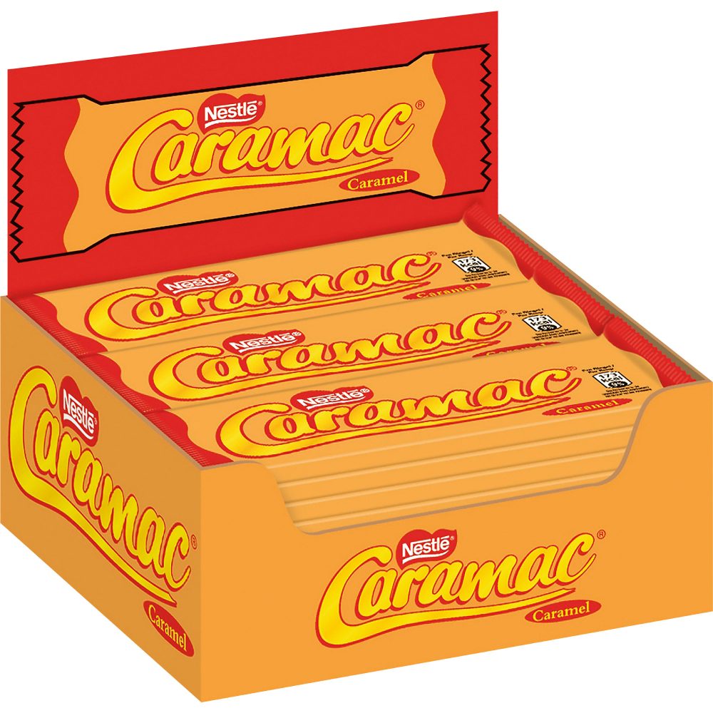 Nestlé Karamellriegel Caramac 36 Stück à 30 g