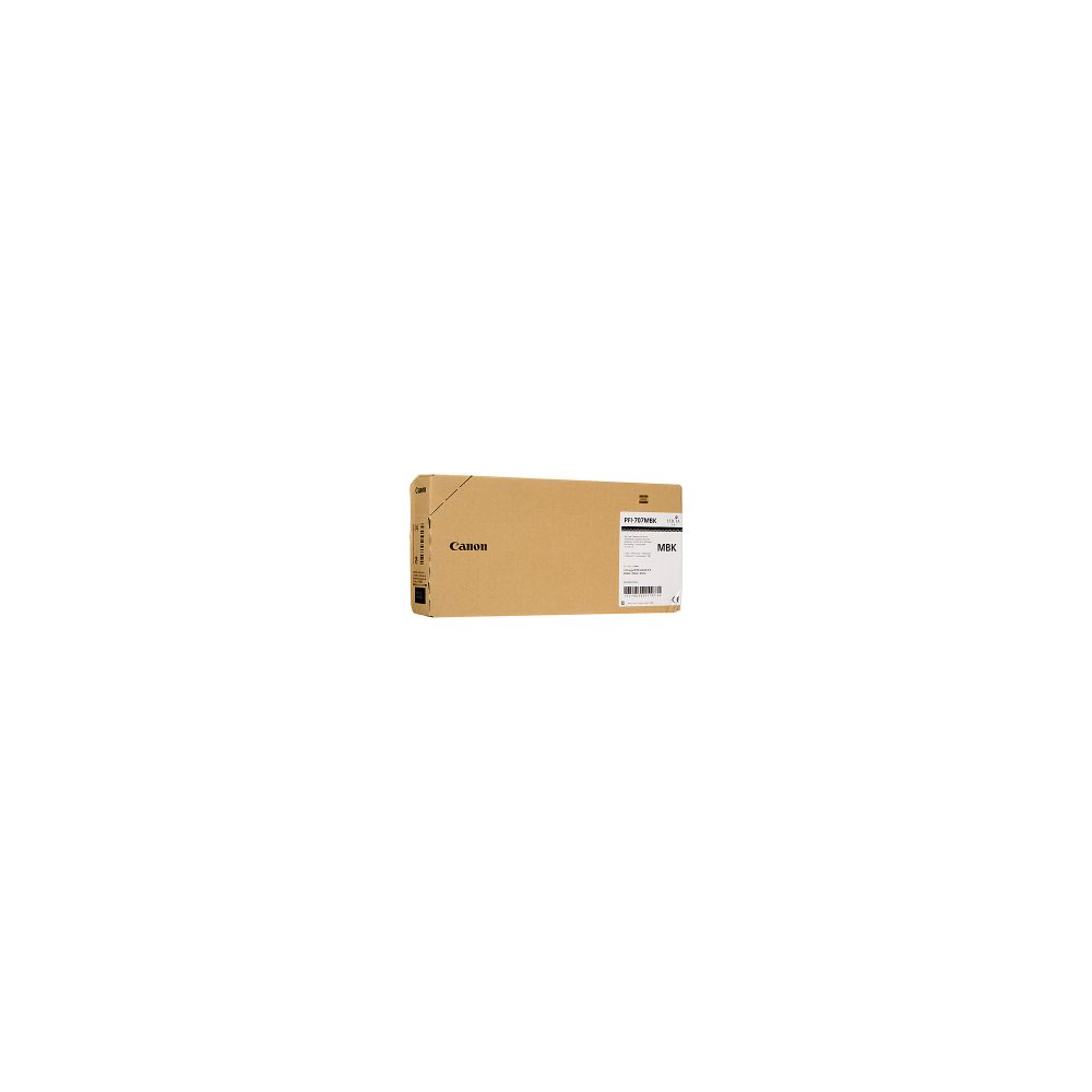 Canon Tintenpatrone PFI-707MBK Original Matt Schwarz 9820B001 Druckerpatrone
