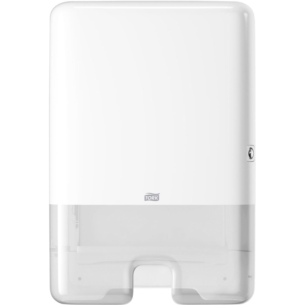 Tork Xpress Spender für Multifold Papierhandtücher 552000 - H2 Handtuchspender für Falthandtücher zur Einzeltuchentnahme, schlankes Design, weiss
