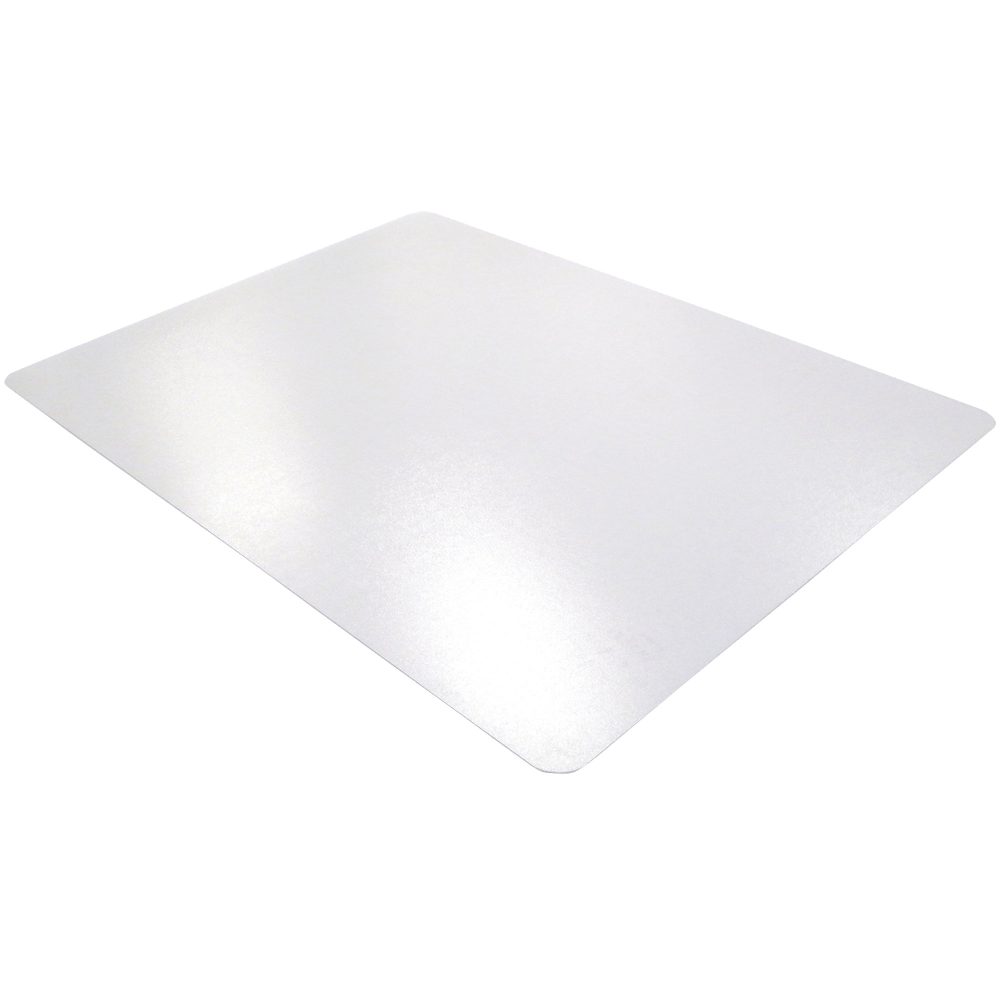 Office Depot rechteckige Stuhlmatte harter Boden Polycarbonat 120 x 90cm Transparent