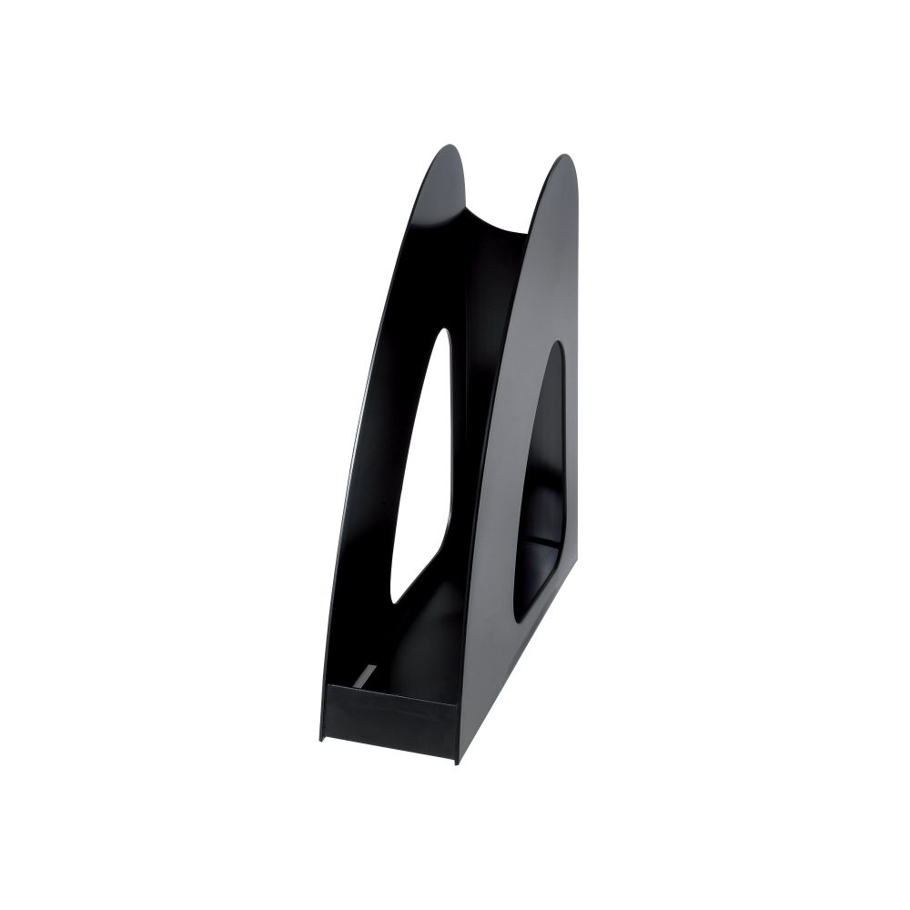 HAN Stehsammler Twin Kunststoff Schwarz 7,6 x 23,9 x 25,6 cm