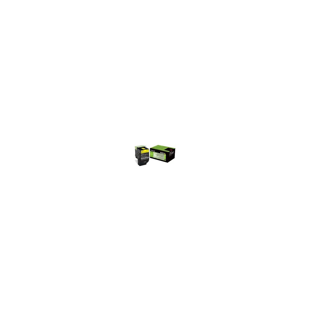 Lexmark Toner 802HY CX410 CX510 80C2HY0 Original Gelb 3000 Seiten