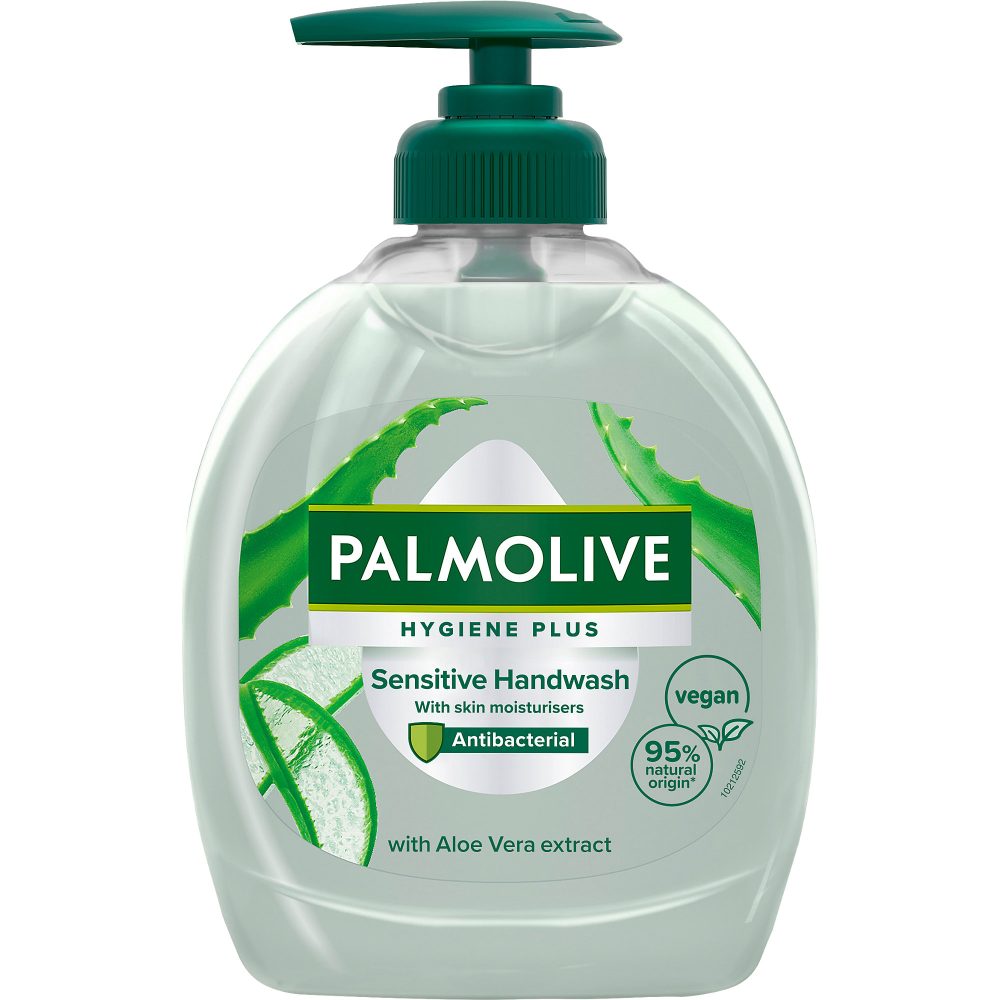 Palmolive Hygiene Plus Flüssigseife Antibakteriell Flüssig Aloe Vera Grün 150290 300 ml