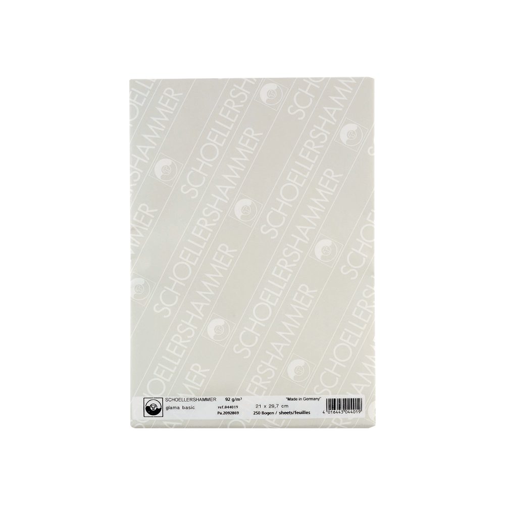 SCHOELLERSHAMMER Transparentpapier Glatt 90 g/m² 297 mm Weiß 250 Blatt