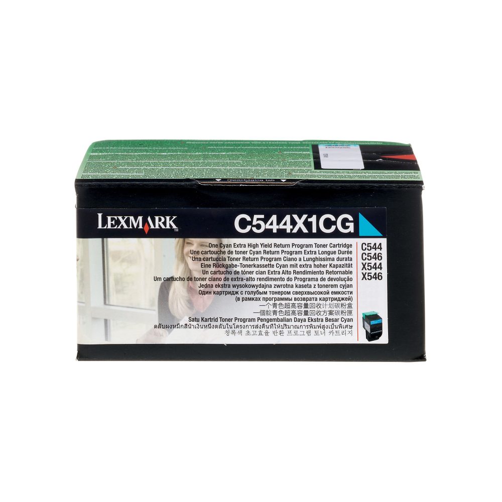 Lexmark C544X1Cg cyan Toner-Modul