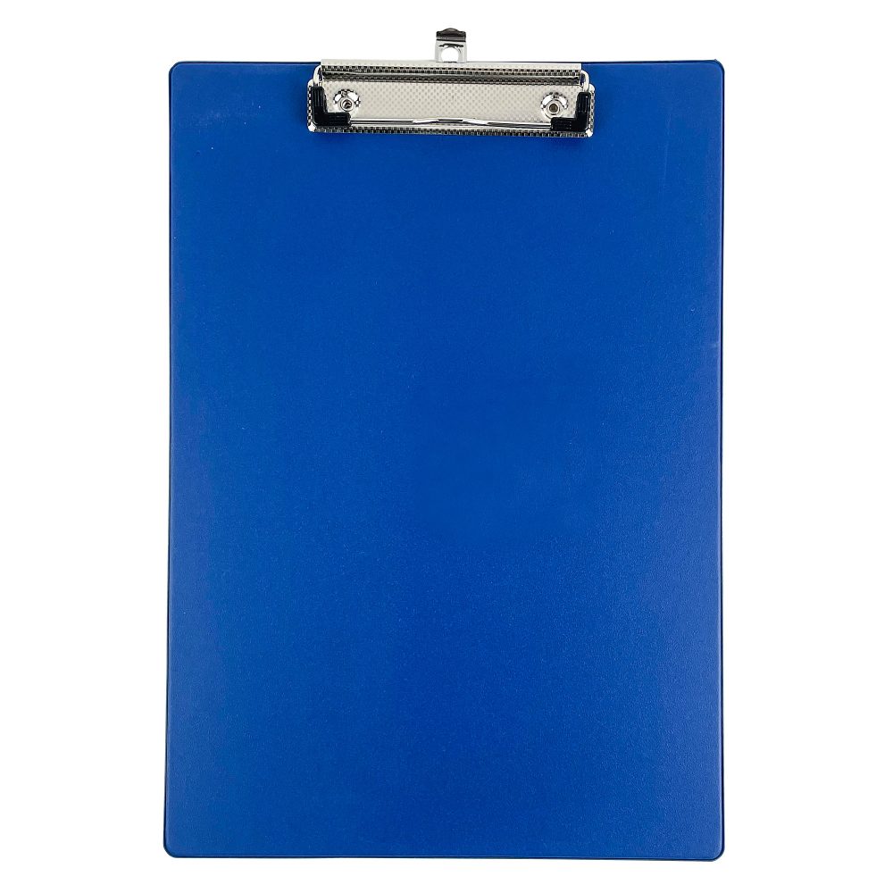 Office Depot Klemmbrett DIN A4 PVC (Polyvinylchlorid) Blau Hoch