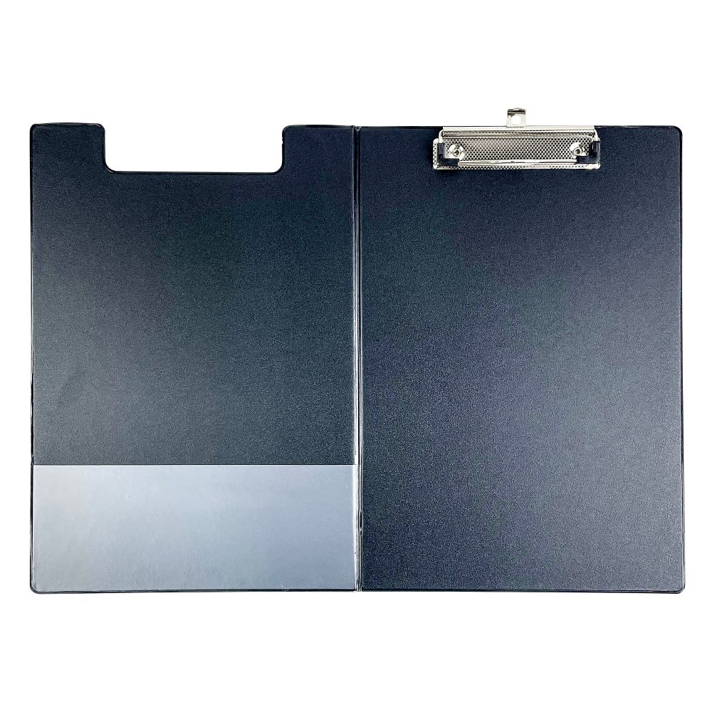 Office Depot Klemmbrettmappe Foldover Schwarz A4 23.5 x 34 cm PVC (Polyvinylchlorid)