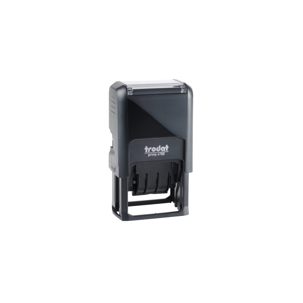Tordat Printy 4750 Paid Datumstempel Selbstfärbend 41 x 24 mm Schwarz
