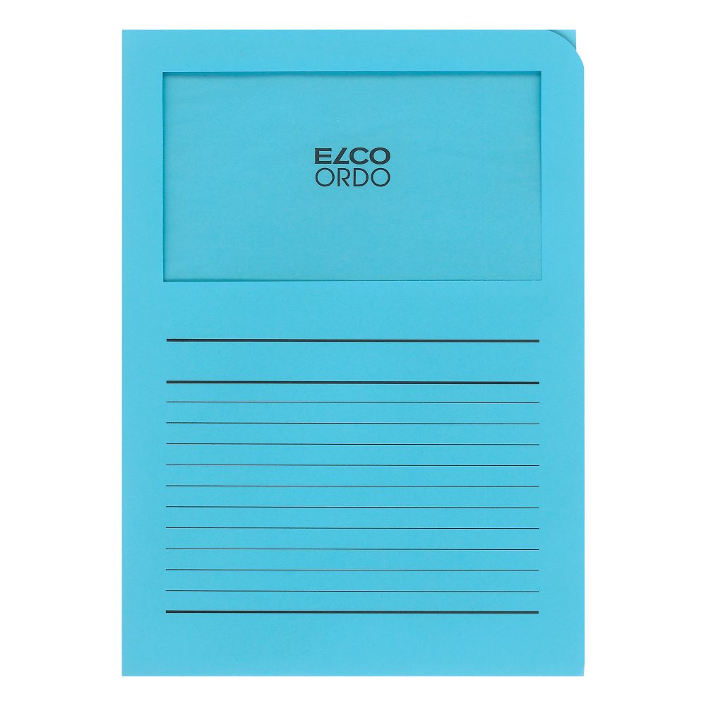 Elco Ordo Classico Ordnungsmappe DIN A4 Hellblau Papier 120 g/m² 100 Stück