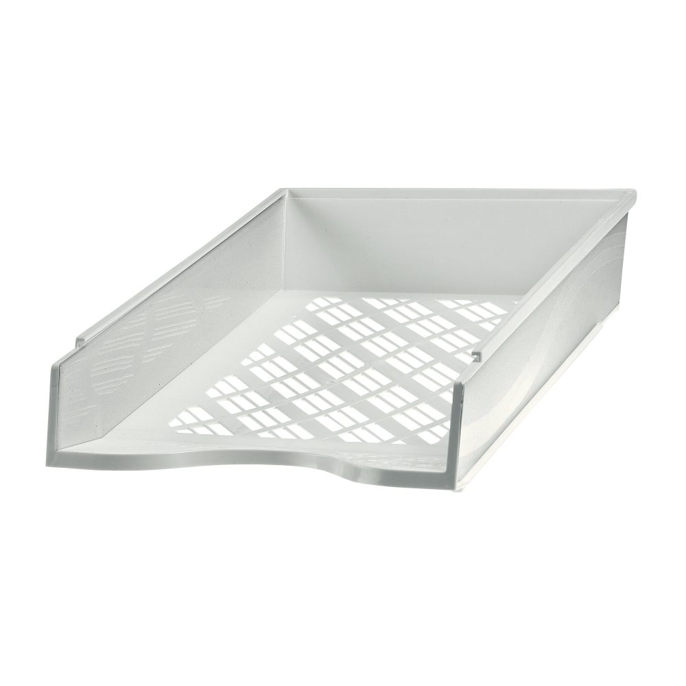 Bene Briefablage 60100 DIN A4 Polystyrol Weiß 25,5 x 37 x 6,5 cm