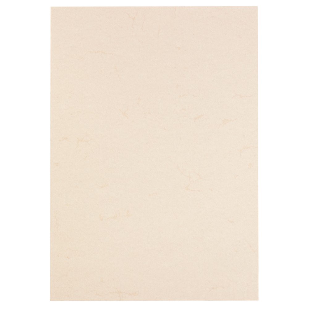 Papyrus Struktur Briefpapier DIN A4 190 g/m² Beige 50 Blatt