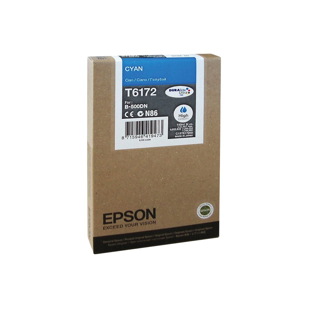 Epson T6172 Original Tintenpatrone C13T617200 Cyan