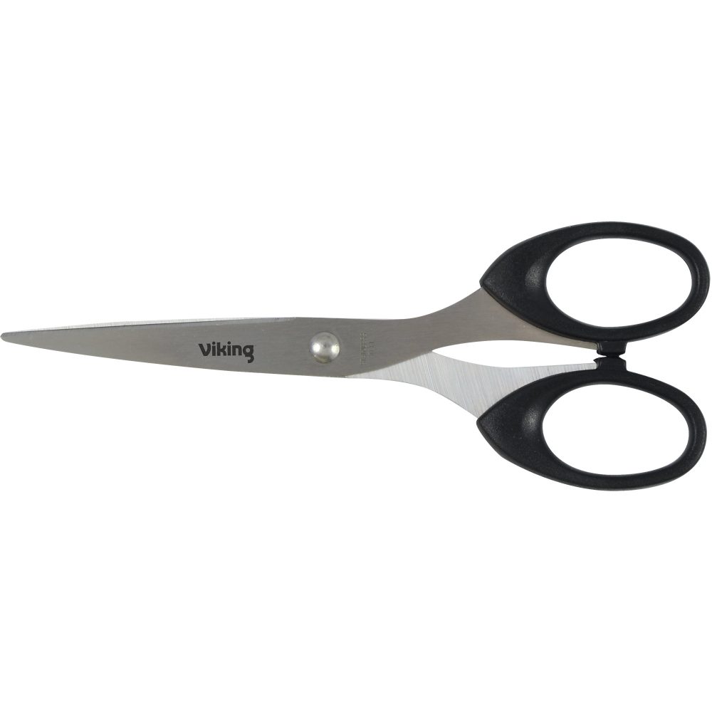 Niceday Schere Edelstahl Schwarz 160 mm