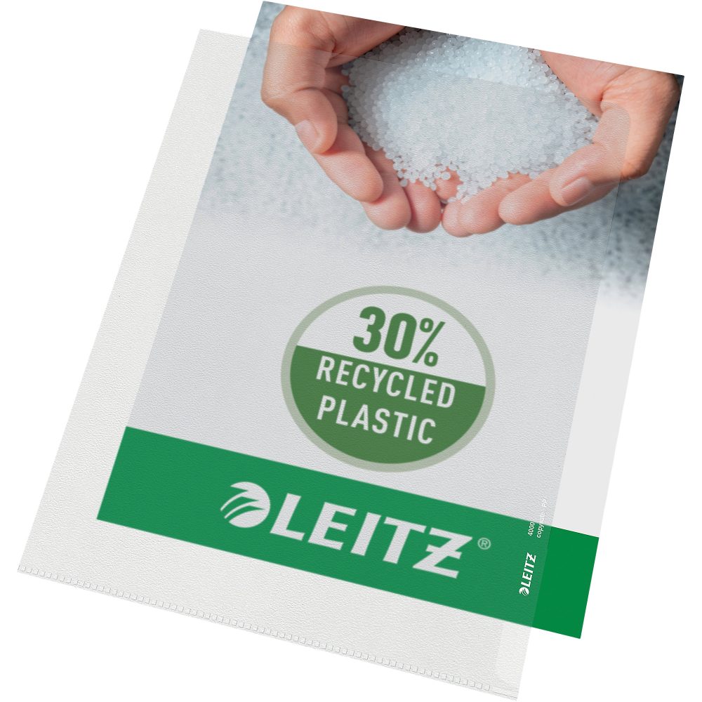 Leitz Sichthüllen 4060 DIN A4 Polypropylen 160 Mikron Transparent 100 Stück