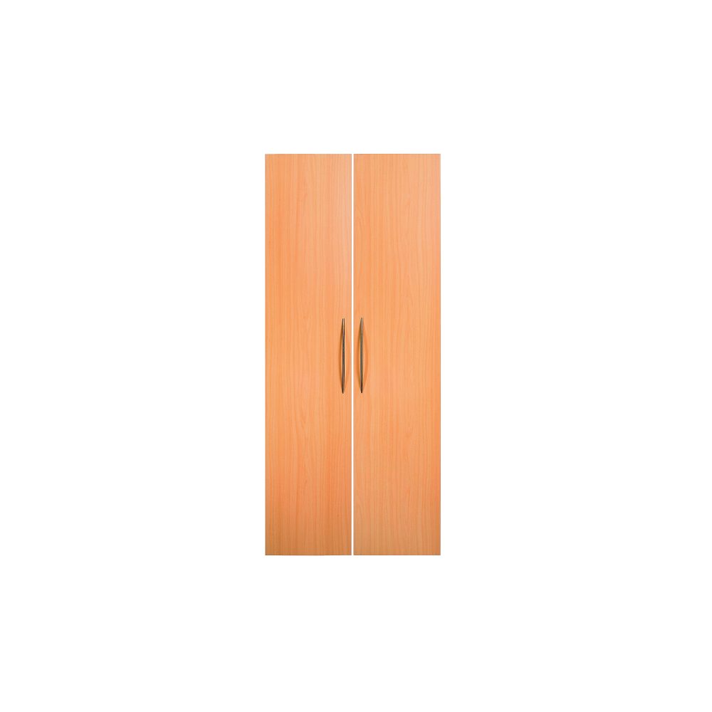Hammerbacher Schranktüren Matrix Buche 790 x 16 x 1.840 mm 2 Stück
