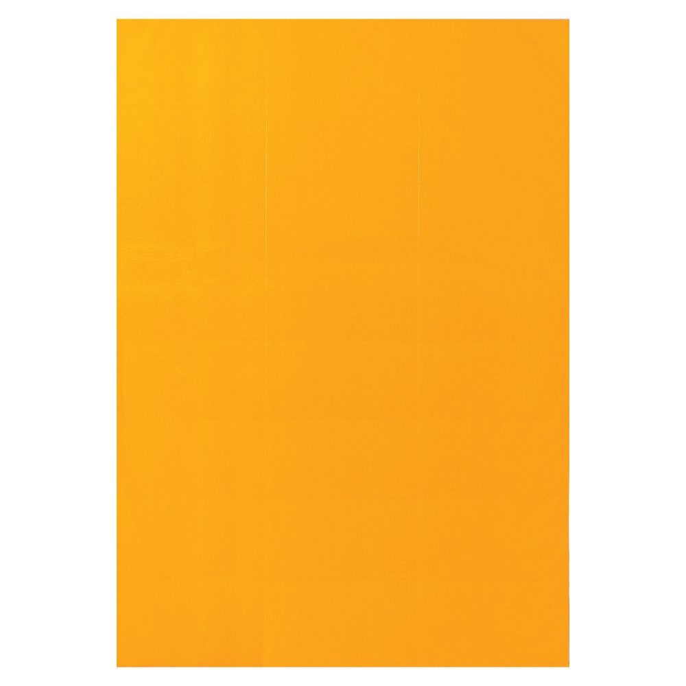 Multifunktionsetiketten Orange Rechteckig 600 Etiketten pro Packung