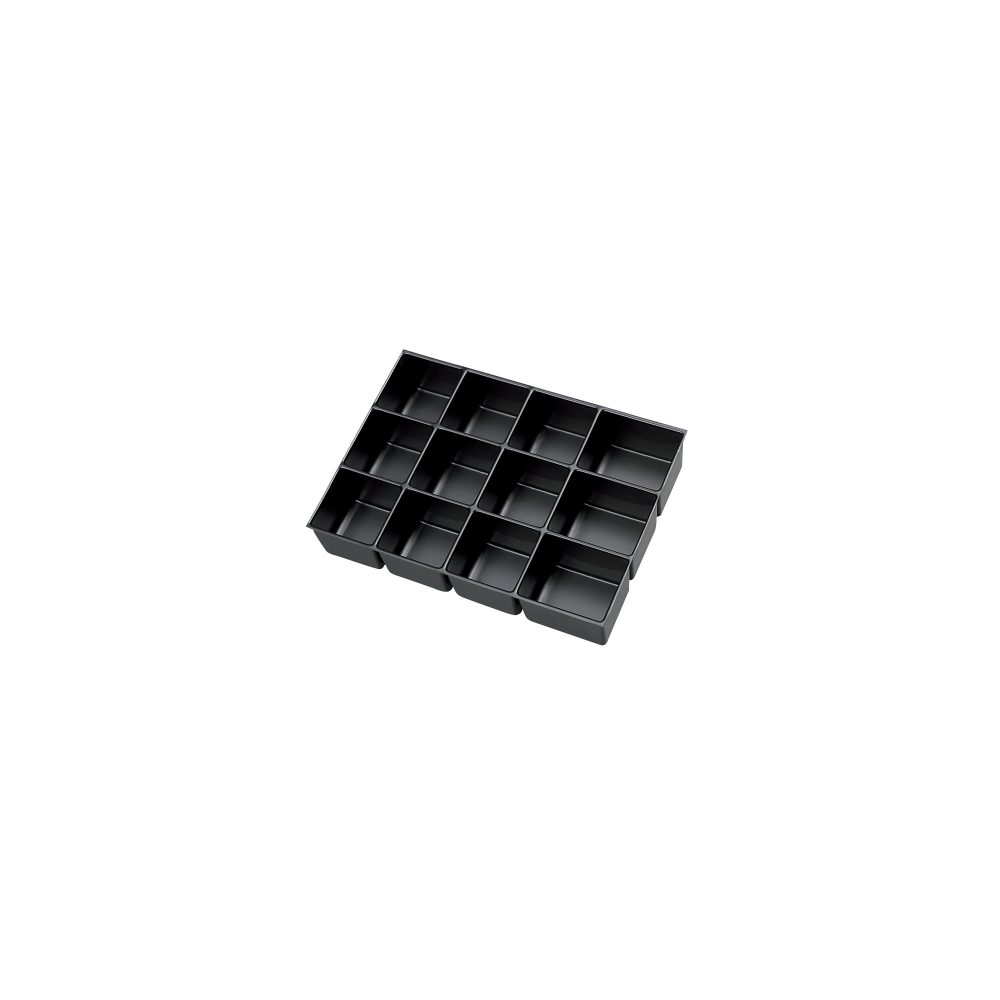 Bisley Schubladeneinsatz Multidrawer Schwarz 857 x 83 mm