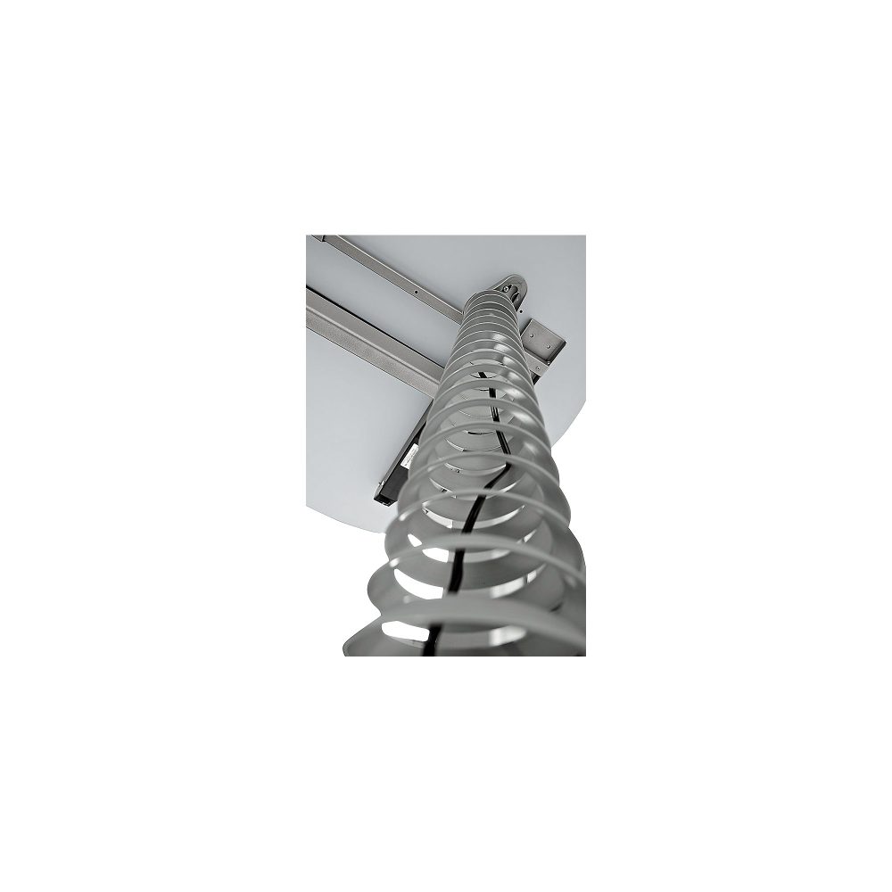 Hammerbacher Kabelspirale Silber 90 x 1.114 mm