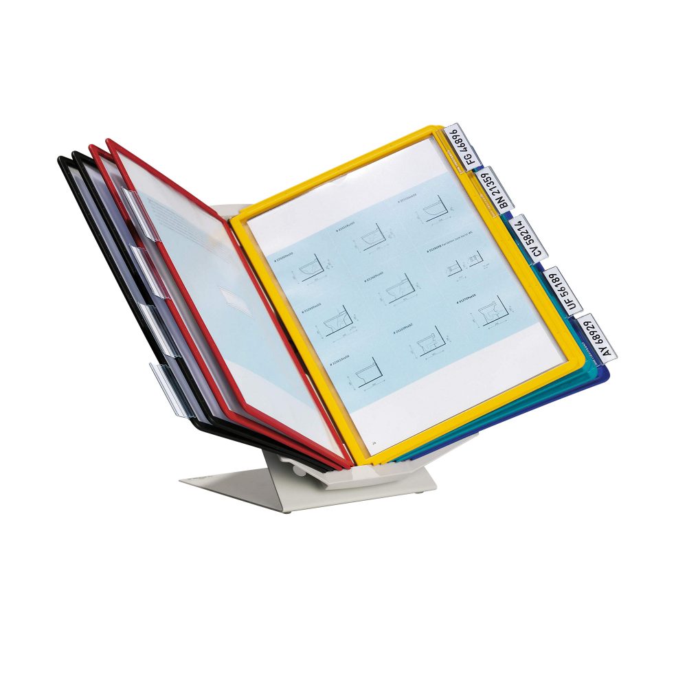 DURABLE Displaysystem VARIO pro 557900 farbig, mit 10 Sichttafeln A4