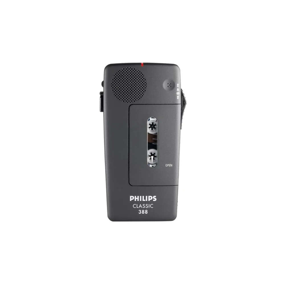 Philips Diktiergerät mit Kassette Pocket Memo LFH388 Schwarz